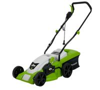 Tondeuse électrique 1400W Moteur induction Coupe 34 cm - Hauteur de coupe 25-60 mm - Bac 35L VITO
