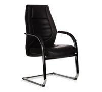 VITORO V - Chaises cantilever Noir