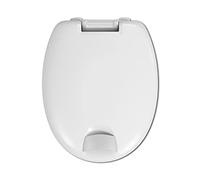 VitrA Bad Abattant pour WC Haromed avec fermeture en douceur, poignée et charnière, C3202 W, 1 pièce, bleu, 524645