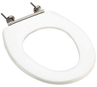 Vitra Bain Abattant WC haromed Care 15 avec fixation spécial en acier inoxydable sans couvercle, 1 Pièces, Blanc, 511532