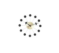 Vitra Ball Clock Wall Noir/ Laiton