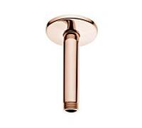 Vitra Bras de plafond Origin A4564926 d= 70x100mm, montage au plafond, pour pommeau de douche, cuivre
