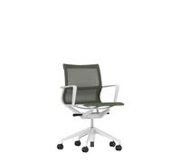 Vitra Chaise de bureau Physix Piètement à cinq étoiles - soft grey - 03 roseau - Gris doux - roulettes pour sols durs