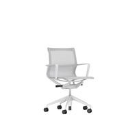 Vitra Chaise de bureau Physix Piètement à cinq étoiles - soft grey - 07 gris argenté - Gris doux - roulettes pour sols durs
