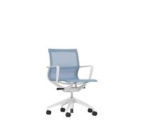 Vitra Chaise de bureau Physix Piètement à cinq étoiles - soft grey - 09 gris glacier - Gris doux - roulettes pour sols durs