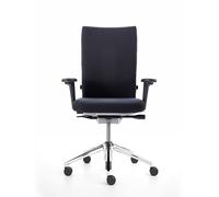 Vitra Chaise de bureau pivotante avec accoudoirs 2D ID Soft L, Designer Antonio Citterio, 70x102-120x52-76 cm