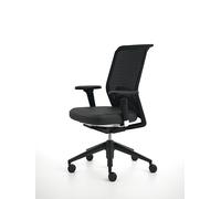 Vitra Chaise de bureau pivotante ID Mesh noir, Designer Antonio Citterio, 59x97-109.5x66-79.5 cm