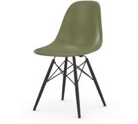 Vitra Chaise Eames en fibre de verre DSW - Sea Foam Green - érable noir