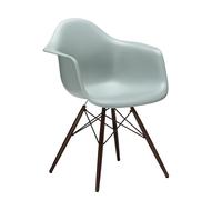 Vitra Chaise Eames Plastic Armchair DAW RE gris, Designer Charles & Ray Eames, 63x83x59 cm