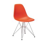Vitra Chaise Eames Plastic Side Chair DSR RE, Designer Charles & Ray Eames, 46.5x83x55 cm