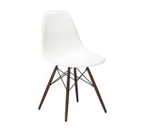 Vitra Chaise Eames Plastic Side Chair DSW blanc, Designer Charles & Ray Eames, 46.5x83x55 cm