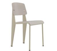 Vitra Chaise Standard SP - Prouvé Blanc Colombe (écru) - gris chaud