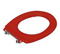 Vitra Conforma anneau de siège de toilette 115-029-406 35,6x45,3x2,8cm, sans mécanisme de fermeture amortie, rouge