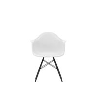 Vitra DAW Eames Plastic Armchair - coton blanc RE - érable noir