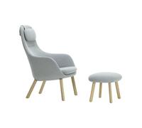Vitra - Fauteuil rembourré Bleu