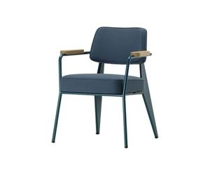 Vitra - Fauteuil rembourré Bleu