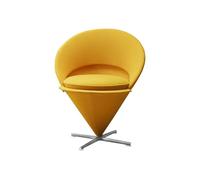 Vitra - Fauteuil rembourré Jaune
