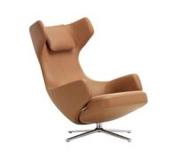 Vitra - Fauteuil rembourré Marron