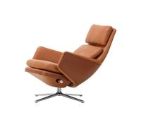Vitra - Fauteuil rembourré Marron