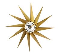 Vitra - Horloge murale Or