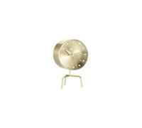 VITRA Horloge Tripod Clock (laiton) or