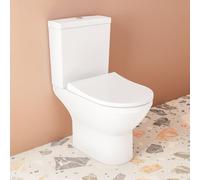 VitrA Integra Cuvette au sol open back avec VitrAFlush 2.0, 7044B003-0075, open back