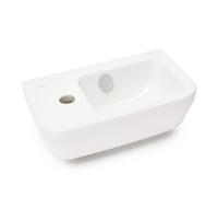 VitrA Bad Lave-mains Integra 7090L003-0028 37 x 22 cm blanc avec trop-plein