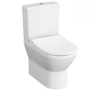 Vitra - Integra Pack WC à poser sans bride avec abattant frein de chute et réservoir, Blanc (9859-003-7202)