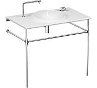 Vitra Istanbul lavabo 4519B403-6142 60x100cm, sans trop-plein / trou pour robinet 2000 , blanc VC