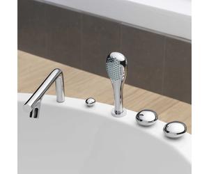 VitrA Istanbul Robinetterie sur gorge de baignoire avec mélangeur, A41813,