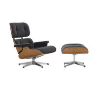 Vitra Lounge Chair XL et Ottoman, Designer Charles & Ray Eames, 84/63x89/42x85-92/56 cm