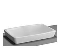 Vitra Metropole de bassin de la tour 5668B003-1398 blanc , 60x40cm, sans trop - plein, poncé