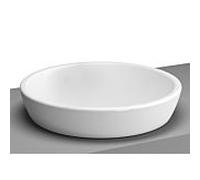 Vitra Metropole bassin de la tour 5940B003-0016 blanc , sans trop - plein, 44,5cm, rond, sans trou de coulée