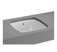 Vitra Metropole Vitra 5666B003-1082 36,5x36,5 / 39,5x40cm, sans plateforme de robinetterie, blanc, avec trop-plein