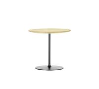 Vitra Occasional Low Table Ø45 Chêne/Chocolat