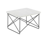 Vitra Occasional LTR Table de Chevet Marbre clair/Noir