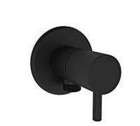 Vitra Origin A4521436 robinet d'équerre, 2000 sortie G 3/8, noir mat