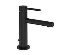 Vitra Origin mitigeur lavabo A4256836 Saillie 125mm, montage monotrou, avec garniture de vidage , noir mat