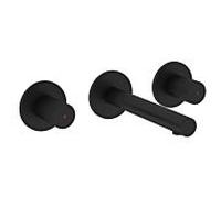 Vitra Origin set de finition A4258236 mitigeur de lavabo à encastrer, saillie 150-180mm, 2 poignées, noir mat