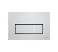 VitrA Plaque de commande WC double touche 3/6L SQUARE - Chrome