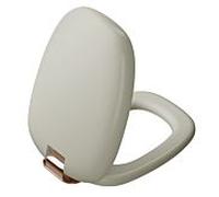 Vitra plural WC -siège 126-420-029 36,4x47,6x5cm, avec mécanisme de fermeture amortie, dégagement rapide, taupe mat/cuivre