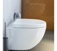 VitrA Salle de bains Sento WC siège de spécification 86003401 blanc , sans fermeture automatique
