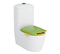 Vitra Sento Réservoir à monter sur le dessus pour enfants 7363B003-0108 31x15,5x37cm, Céramique de salle de bain , parties visibles bleu, blanc haute brillance