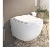 VitrA Sento WC suspendu avec VitrAFlush 2.0, 7748B403-0075+120-003R409,