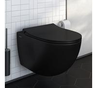 VitrA Sento WC suspendu avec VitrAFlush 2.0, 7748B483-0101+120-483R009,