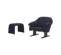 Vitra - Set fauteuil & banc Bleu