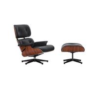 Vitra - Set fauteuil & repose-pieds Noir