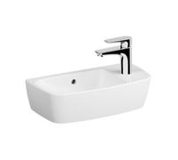 Vitra Shift lavabo 50 x 25 cm avec trou de robinetterie à droite, blanc brillant (7070-003-0921)
