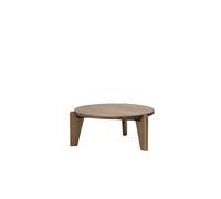Vitra Table basse Guérdion Bas - Noyer américain massif, huilé