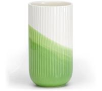 Vitra Vase Nervuré à Chevrons Vert
